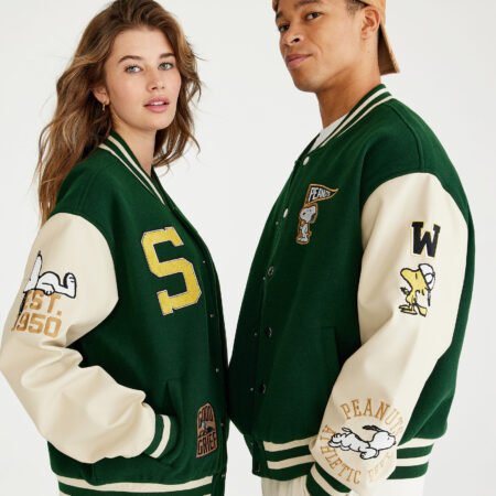 Snoopy Varsity Jacket