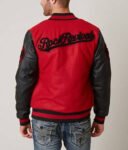 Varsity Jacket Red And Black