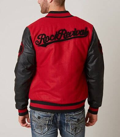 Varsity Jacket Red And Black