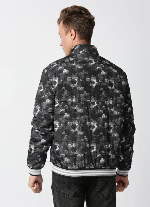 Printed Puffer Jacket