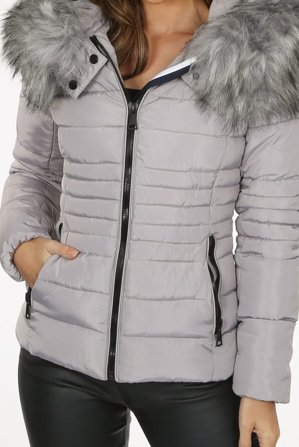 Fur Puffer Jacket