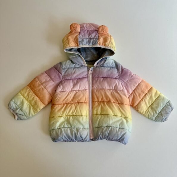 Rainbow Puffer Jacket