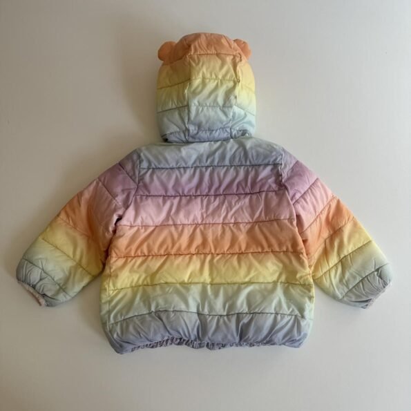 Rainbow Puffer Jacket