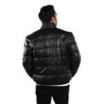 Leather Puffer Jacket Men’s