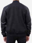 Black On Black Varsity Jacket