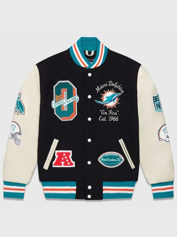 Miami Dolphins Varsity Jackets
