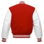 White Red Varsity Jackets
