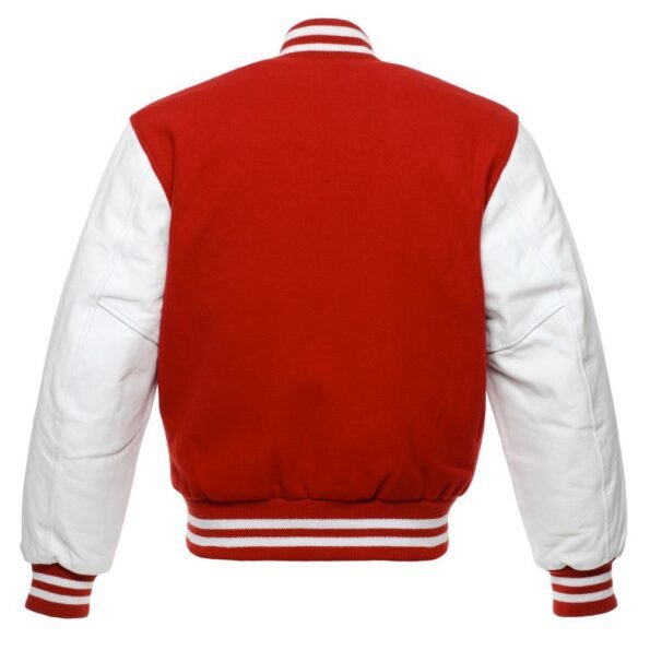 White Red Varsity Jackets