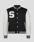 Black And White Varsity Jacket