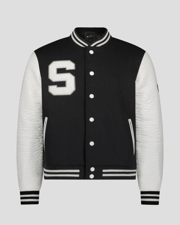 Black And White Varsity Jacket
