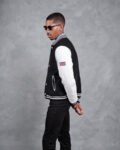Black And White Varsity Jacket