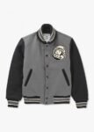 Gray Varsity Jacket