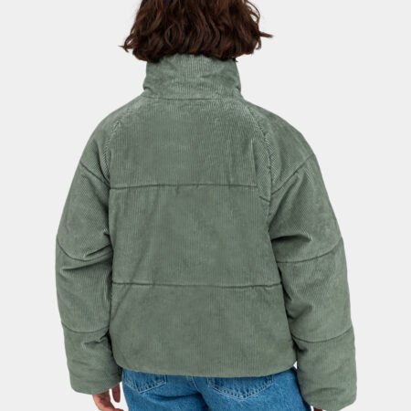 Cord Puffer Jacket