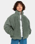 Cord Puffer Jacket