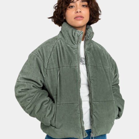 Cord Puffer Jacket