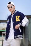 Varsity Jacket Navy Blues