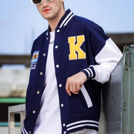 Varsity Jacket Navy Blues