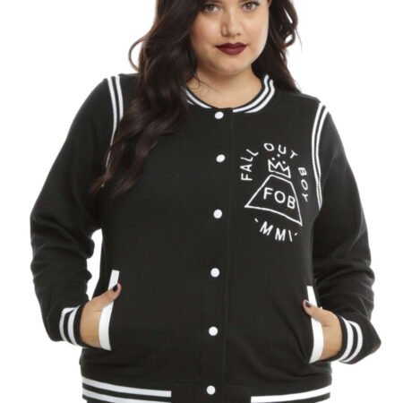 Plus Size Varsity Jackets