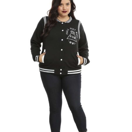 Plus Size Varsity Jackets