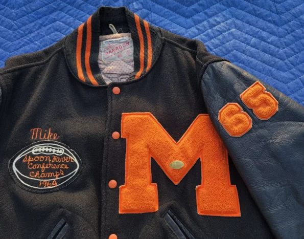 Men Weber High School Chicago Varsity Jacket
