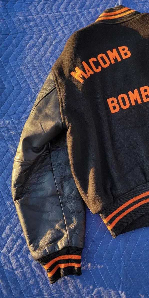 Men Weber High School Chicago Varsity Jacket