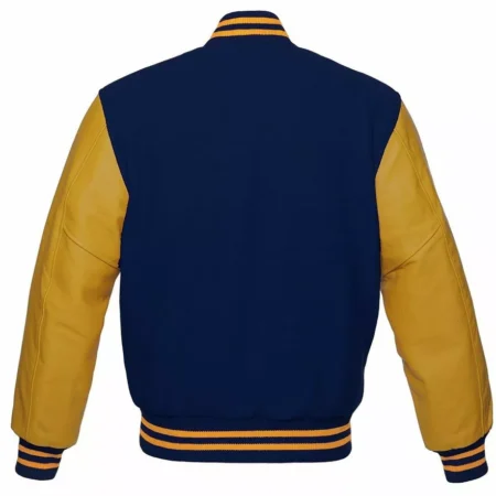 Yellow Blue Varsity Jacket