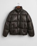 Men's Puffer Leather Jacket