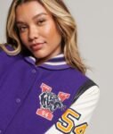 Varsity Purple Jacket