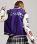 Varsity Purple Jacket