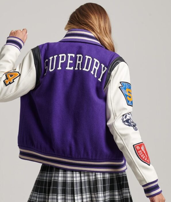 Varsity Purple Jacket