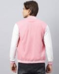 Pink Varsity Jacket Mens
