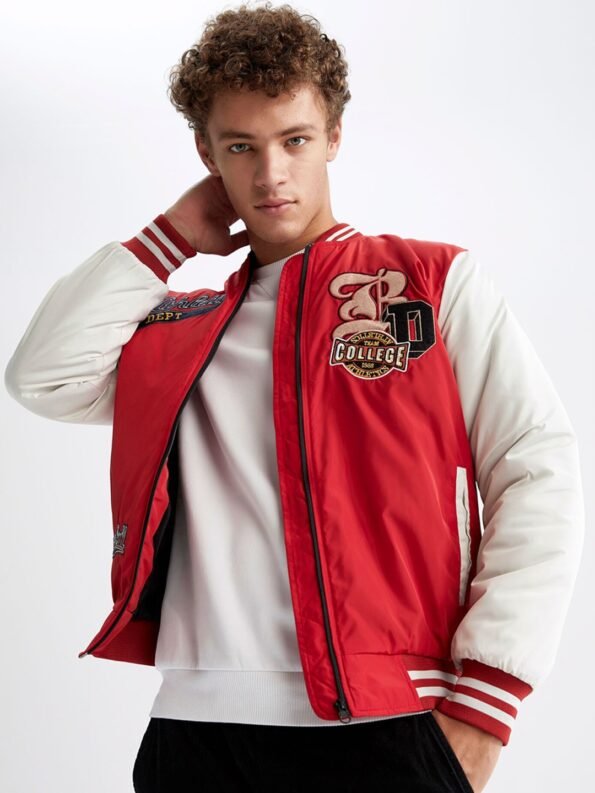Red Varsity Jackets For Men