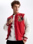 Red Varsity Jackets For Men