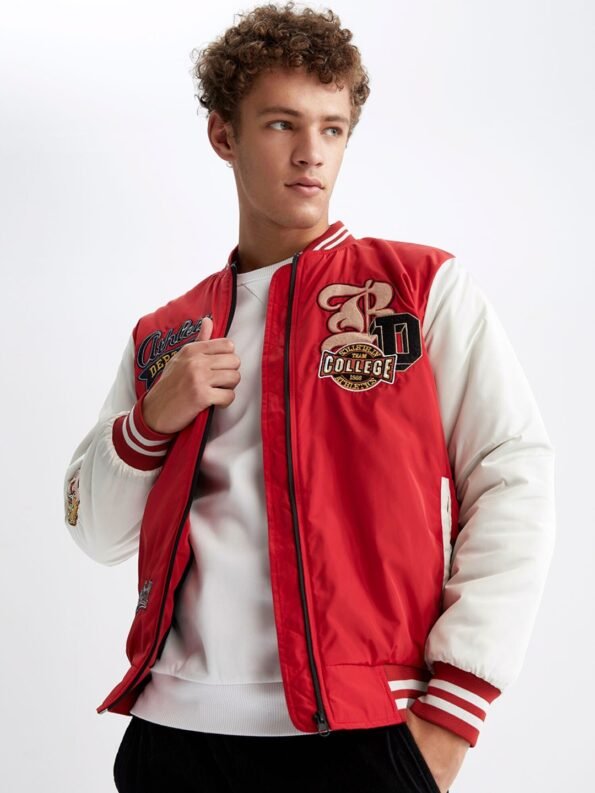 Red Varsity Jackets For Men