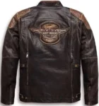 Harley Davidson touring leather biker jacket