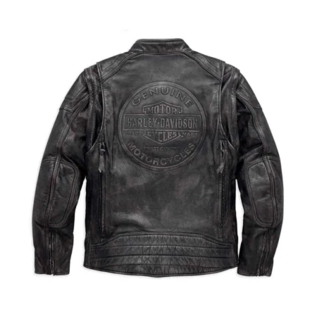 Harley-Davidson Men’s Dauntless Convertible Leather Jacket