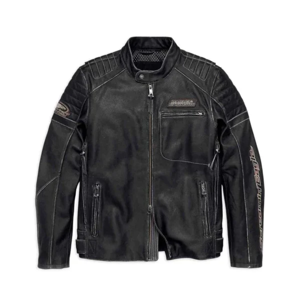 Harley-Davidson Mens Screamin Eagle Leather Jacket