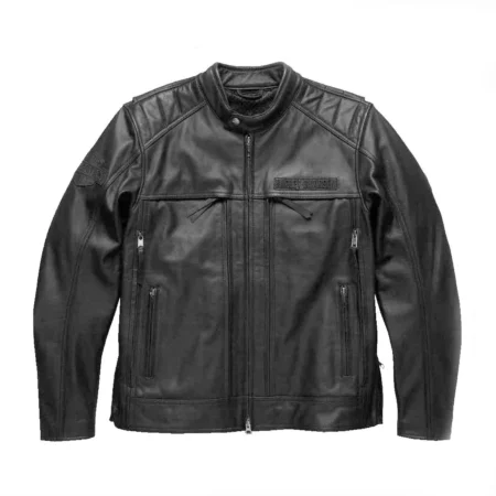 Harley-Davidson Mens Synthesis Pocket System Leather Jacket